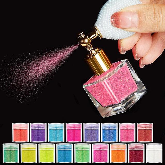 Highlighter Spray Powder With Spare Bottle High Gloss Glitter Powder  Shimmer Sparkle DIY Nail Decor Resin Candle Makeup Epoxy - AliExpress